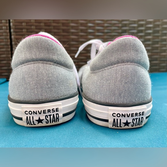 Converse Chuck Taylor All Star Madison Low Top Oxford Gray Pink Junior Size US 6 - Picture 6 of 11